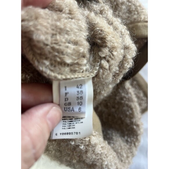 PHILOSOPHY DI ALBERTA FERRETTI Mohair Alpaca Toggle Cardigan Sweater Jacket Sz 6 - Picture 11 of 12